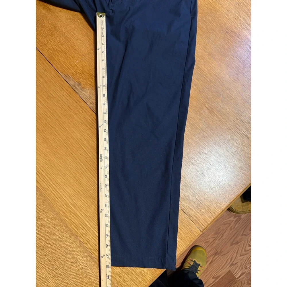VRST Pants Mens 35x30 Black Stretch Performance 5 Pocket Commuter Casual Golf
